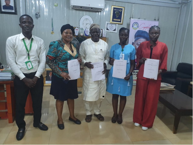 MoU signing at D.S Adebanro ICT Polytechnic, Itori on the 15/09/2025